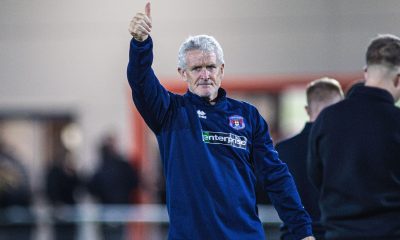 Carlisle United manager Mark Hughes