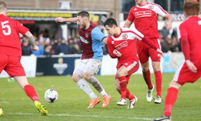 Action from South Shields v North Shields in November 2016