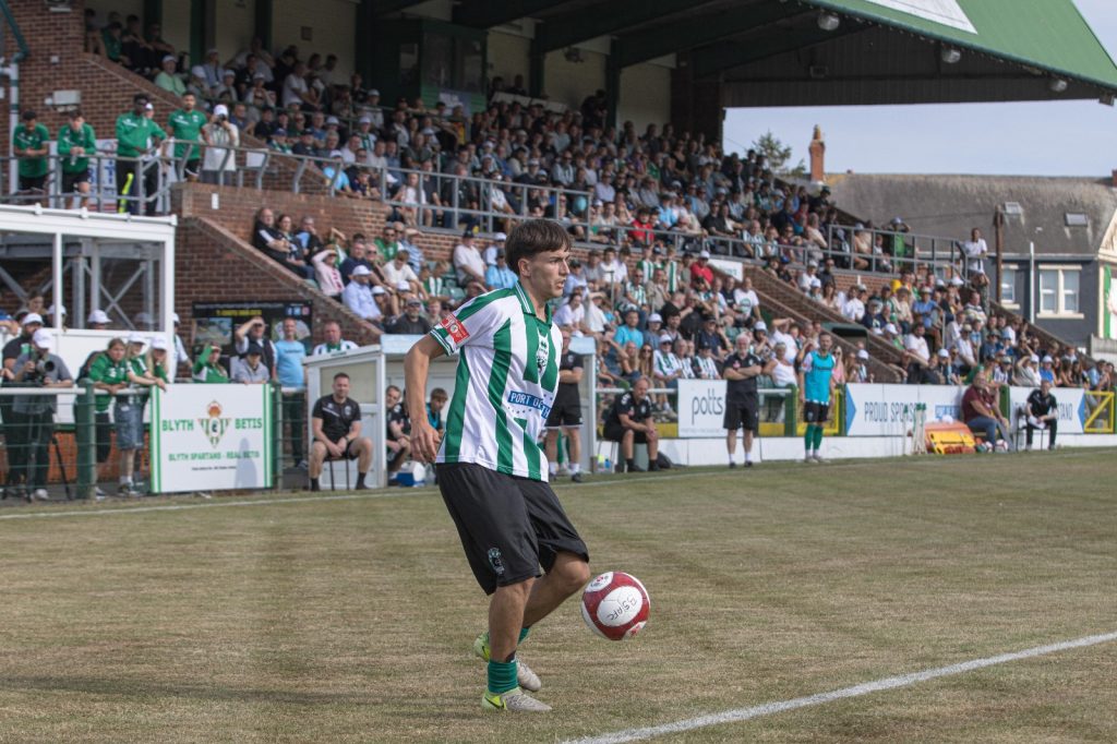Blyth Spartans youngster Jesse Gomez