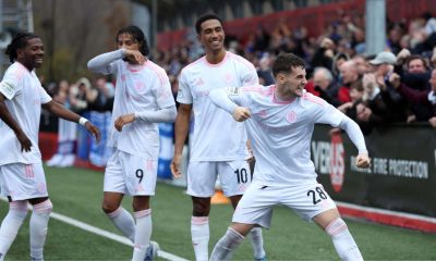 Macclesfield will face FA Cup holders Crystal Palace after their second-round victory over Slough Town.