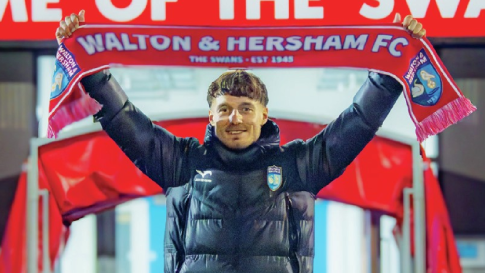 Jakub Pietrzak is unveiled as Walton & Hersham manager