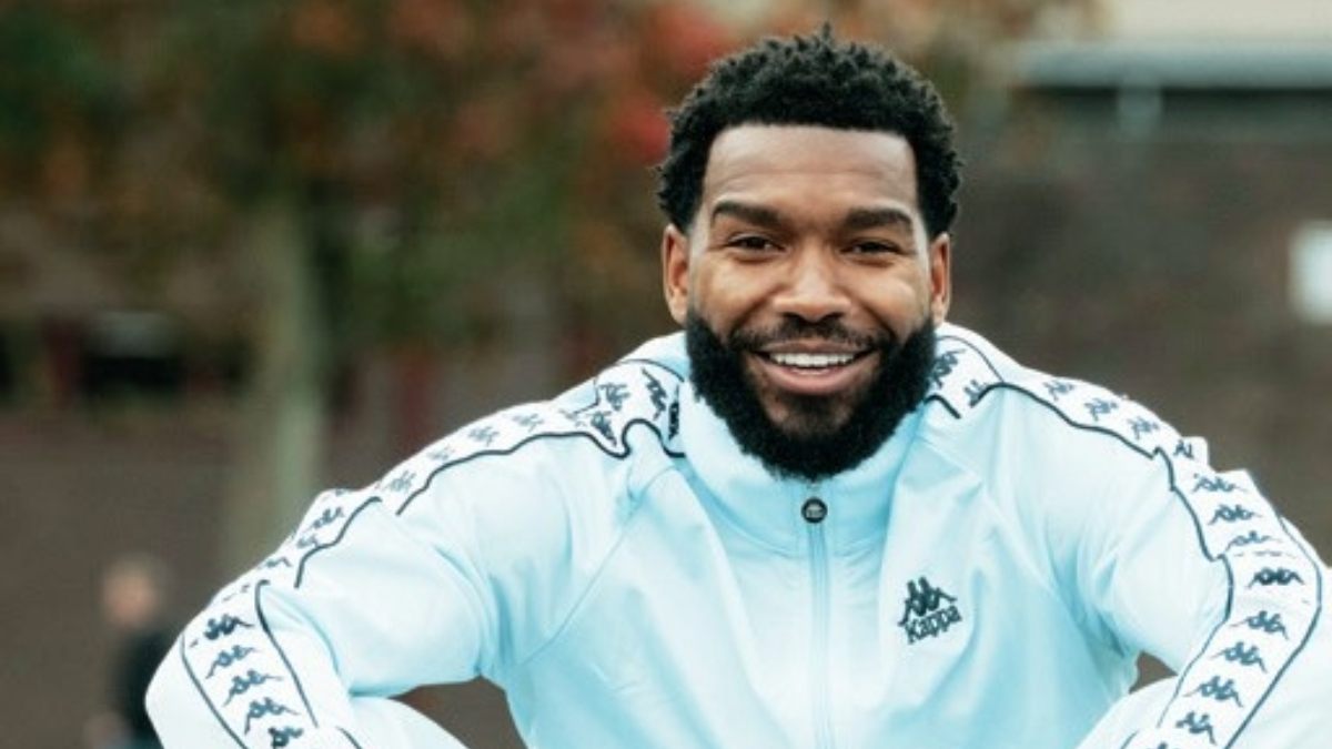 Striker Tyrone Marsh heads down memory lane on the streets of Bedford, and inset