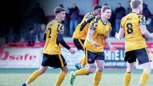 Rushall Olympic enjoy Harry Wakefield's goal