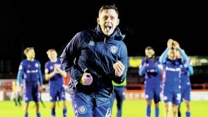 Ian Henderson played his 500th match for Rochdale against Solihull Moors last week