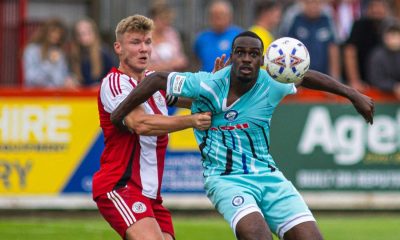 Levi Amantchi spent the first half of the 2025-26 National League campaign with Rochdale