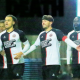 Maidenhead players celebrate with the bench following Matt Robinson’s last-minute winner