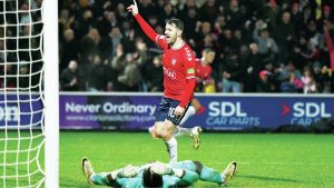 Ollie Pearce equalises for York late on