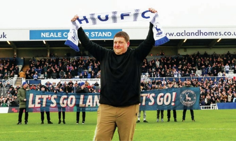 New Hartlepool United owner Landon Smith