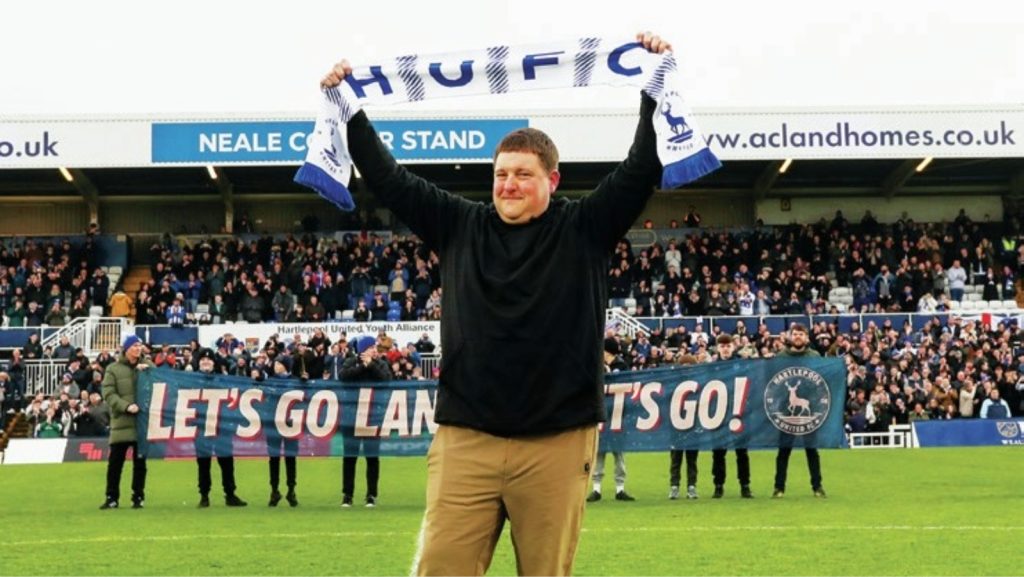 New Hartlepool United owner Landon Smith