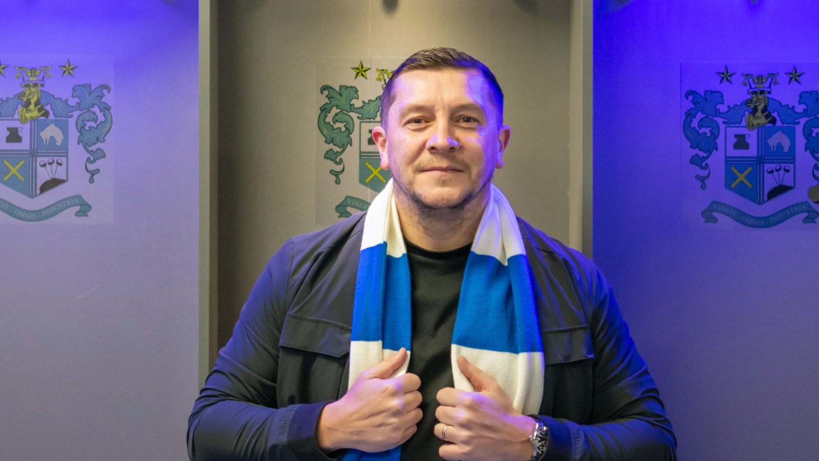 Anthony Johnson has taken on his ‘dream job’ at his beloved Bury FC, only this time alone