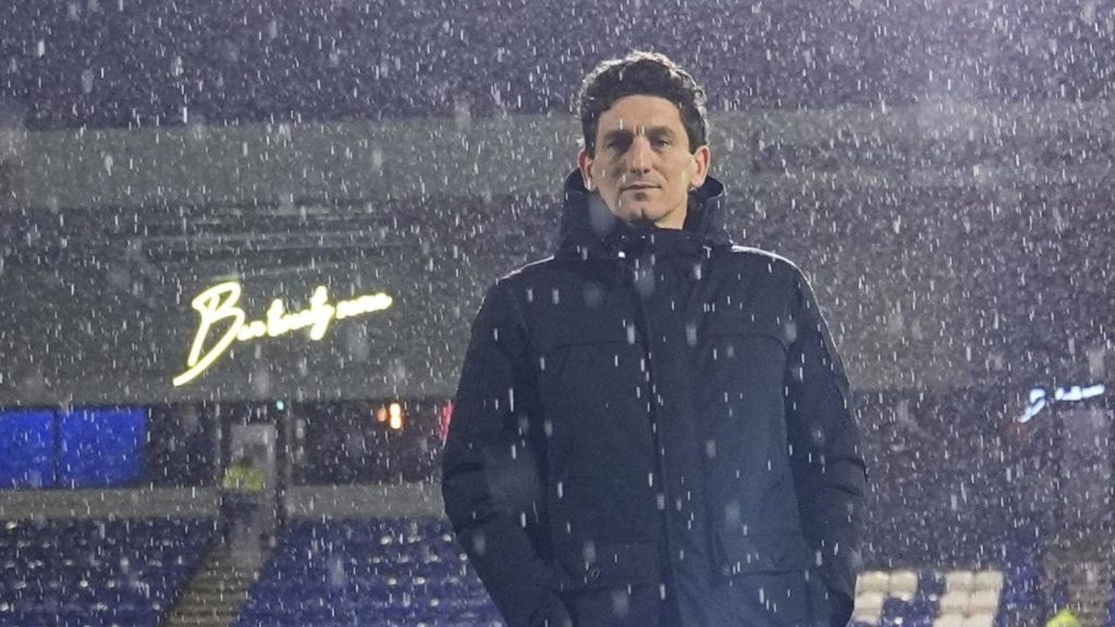 Brentford manager Keith Andrews before the match