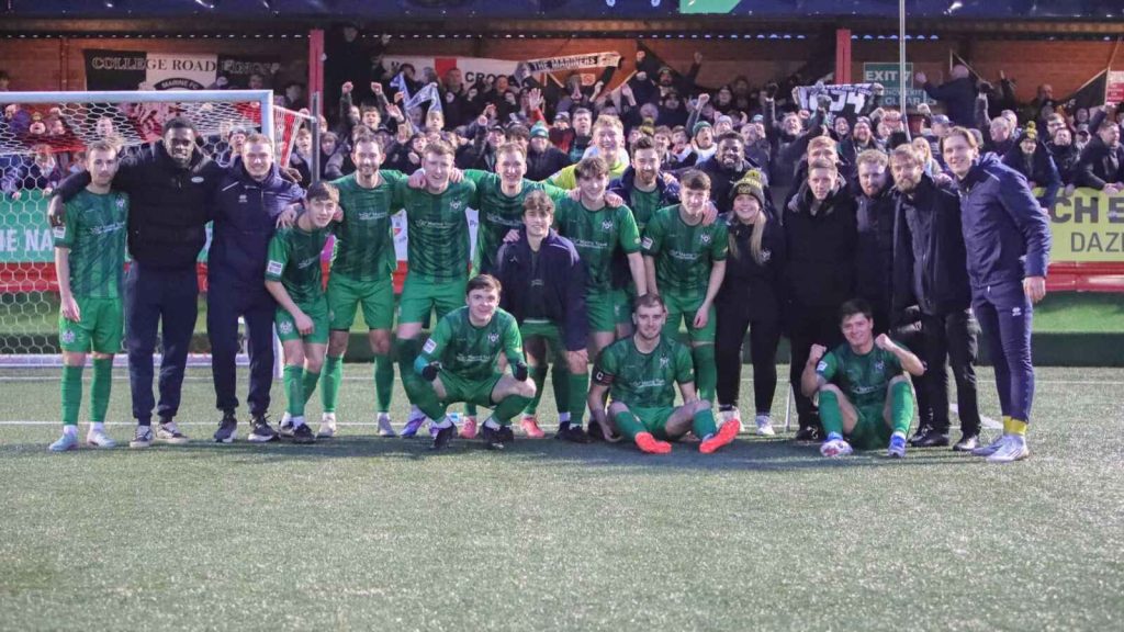 Marine pulled off a shock against Tamworth