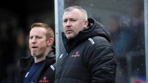 Paul Caddis pictured during his time in charge at Edgar Street.