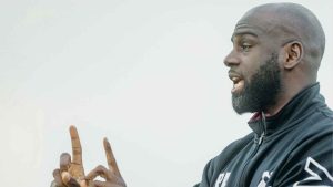 Peter Adeniyi returned to Carshalton in 2023