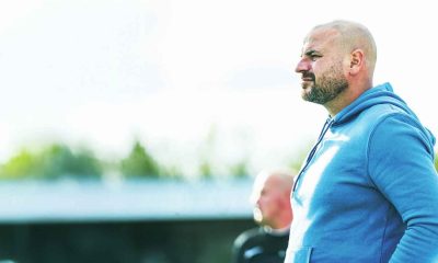 Bernard Morley is leading Radcliffe’s unlikely promotion bid alone after co-boss Anthony Johnson left to manage Bury FC