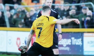 Danny Lloyd converts the decisive penalty