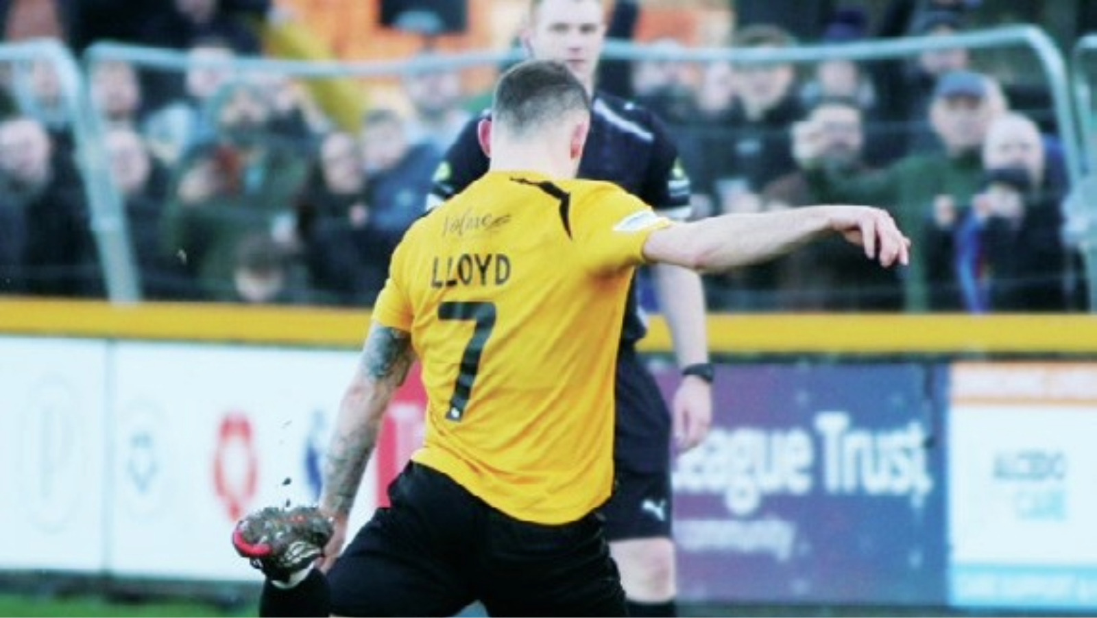 Danny Lloyd converts the decisive penalty