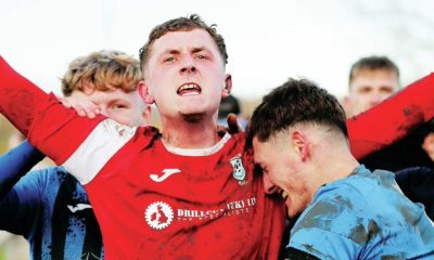 Hallen keeper Harry Thomas-Barker takes the acclaim