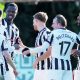 Dale team-mates celebrate with two-goal hero Mani Dieseruvwe