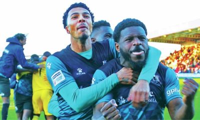 Nathan Tshikuna starts Wealdstone’s celebrations