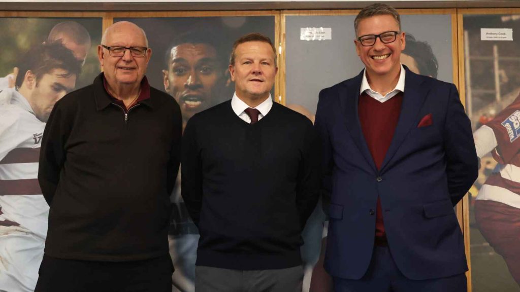 Mark Cooper, centre, and John Still, left, lead Chelmsford City&rsquo;s reshaped football structure under owner Spencer Gore