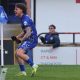 Luke Hannant can’t hide his delight after scoring Rochdale’s late winne