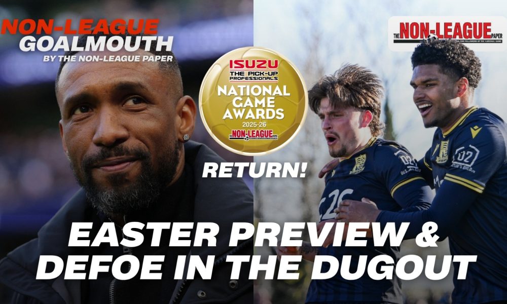 On this week’s edition of the Non-League Goalmouth, Editor at Large Matt Badcock is joined by Executive Editor Jon Couch to talk through all the latest in Non-League!