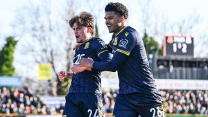 Southend United beat Southport last weekend to reach the Isuzu FA Trophy final.