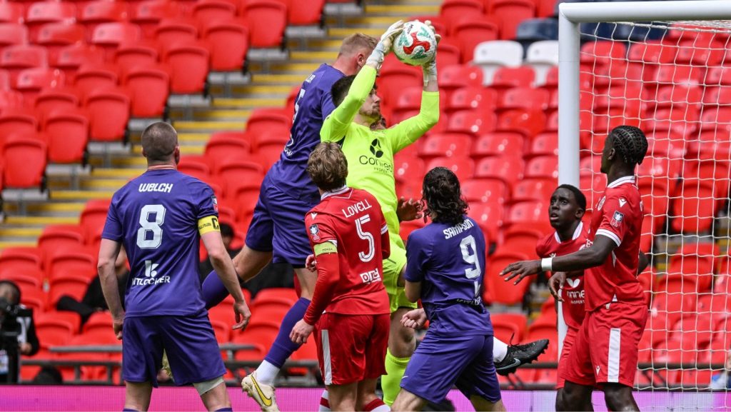 A tense and scrappy FA Vase final struggled to spark into life at Wembley