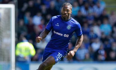 Rochdale’s Devante Rodney in action