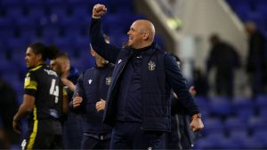 New Eastleigh boss Matt Gray during his time in charge of Sutton United