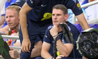 England manager Thomas Tuchel, top, and assistant Anthony Barry
