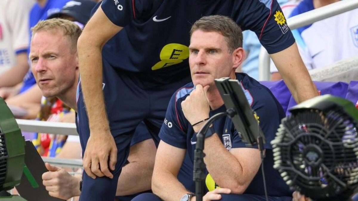 England manager Thomas Tuchel, top, and assistant Anthony Barry