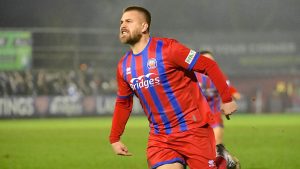 Josh Barrett enjoyed a successful spell with Aldershot Town before departing for Dorking Wanderers.