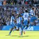 Hartlepool United’s players celebrate as a renewed sense of togetherness grows between the club and its supporters.