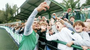 Younger fans have a role to play on a matchday