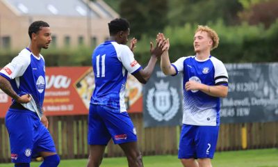 Matlock Town put five past Nuneaton Town to progress to the next round of the FA Trophy.