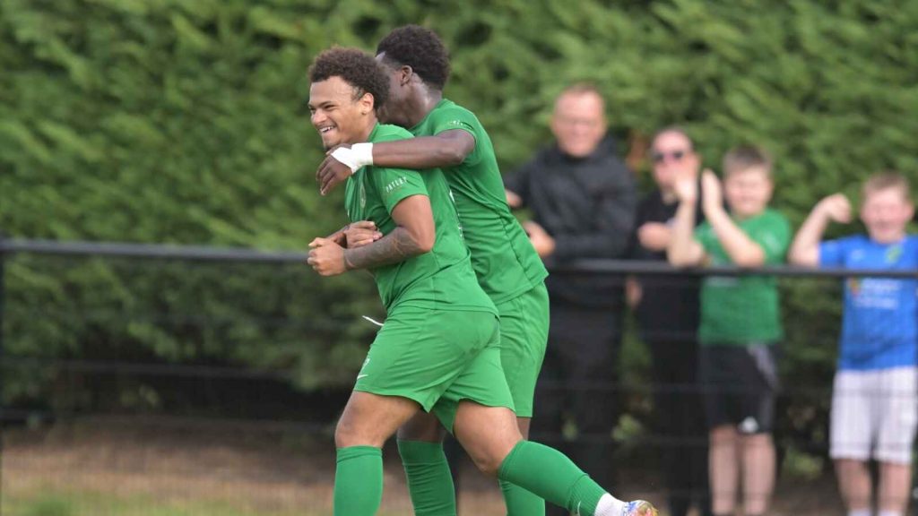 Newport Pagnell Town eased into the next round of the FA Vase
