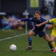 Hereford’s Fin Holmes, right, battles with Macclesfield’s Fin Shrimpton
