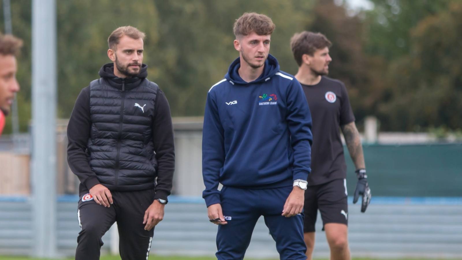 Joe Lea and Pat Suraci have stepped down as joint-managers of Poole Town.