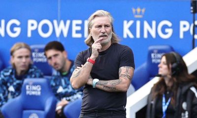 Robbie Savage in his first league game in charge of Peterborough United after leaving Forest Green Rovers.