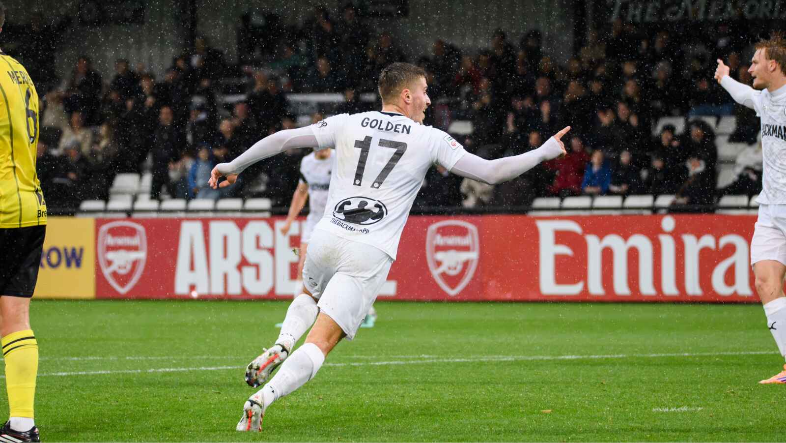 Tylor Golden started the comeback against Woking for Boreham Wood