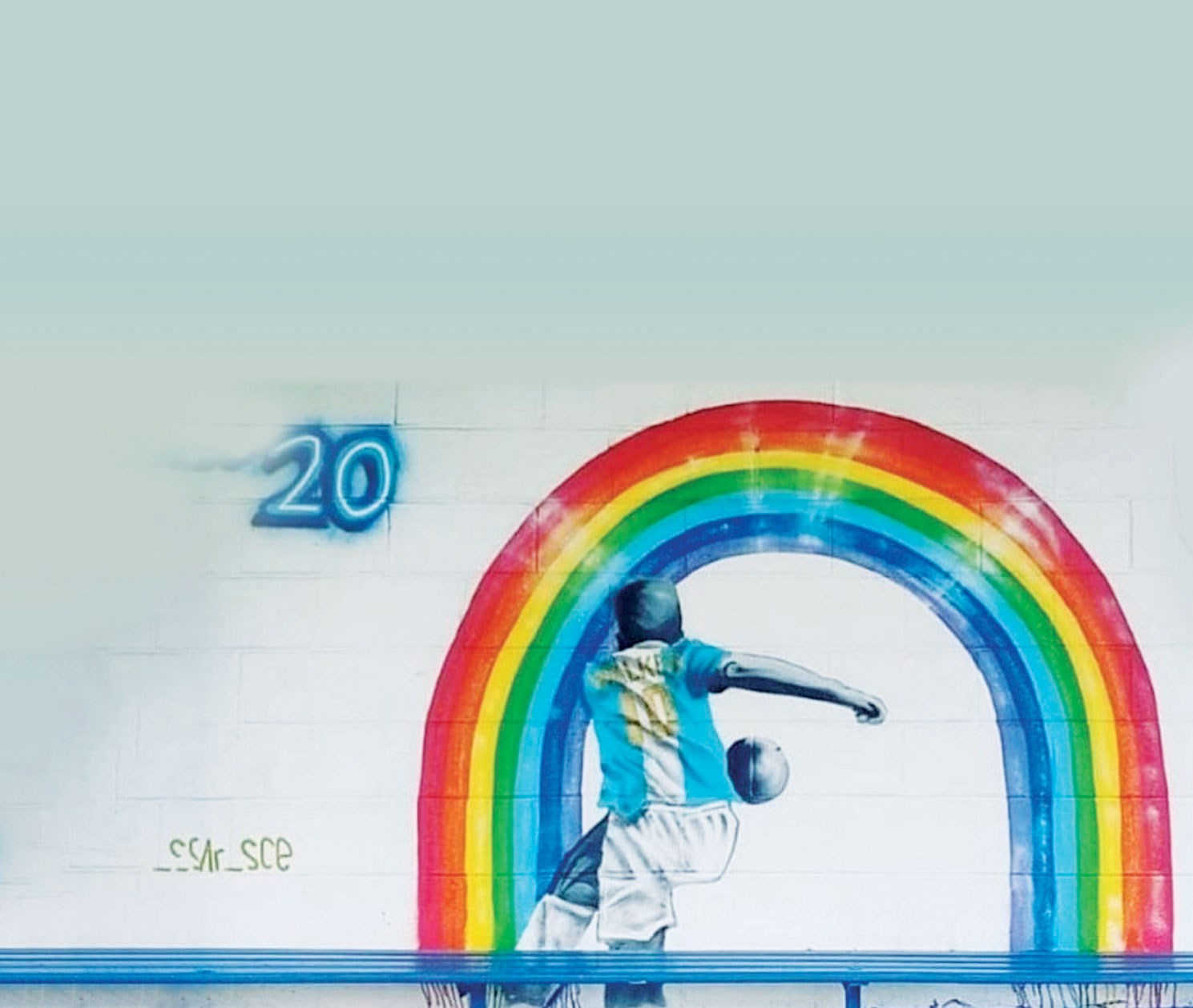 TOWN’S ‘BANKSY’