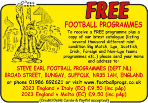 FOOTBALL PROGRAMMES