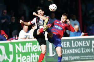 DIGGING DEEP: Maidenhead United and Dagenham & Redbridge are going head-to-head in a battle to beat the drop PICTURE: Arfa