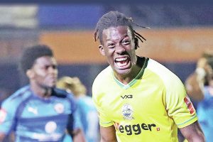 RU BEAUTY! Ruben Soares-Junior has been a huge hit for Dover this season PICTURE: Nicky Hayes