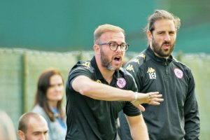 NEW ERA: Boss Josh Gallagher is excited to get going at Chertsey Town PICTURE: Karl Lang