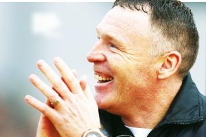 LOOKING AHEAD: Graham Coughlan is looking to build on his survival heroics at Boston United next season