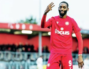 JETTING OFF: Free-scoring striker Mo Faal has left Worthing for a new opportunity abroad PICTURE: Kyle Hemsley