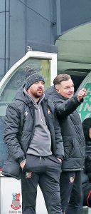 DOUBLE ACT: Luke Wilson, left, and Joe Flowers, PICTURE: Nicky Hayes